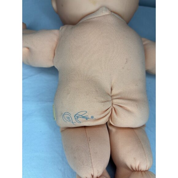 CABBAGE PATCH Baby Doll 1995 #1267XA Xavier Roberts Bald Brown Eyes Caucasian - Picture 4 of 5